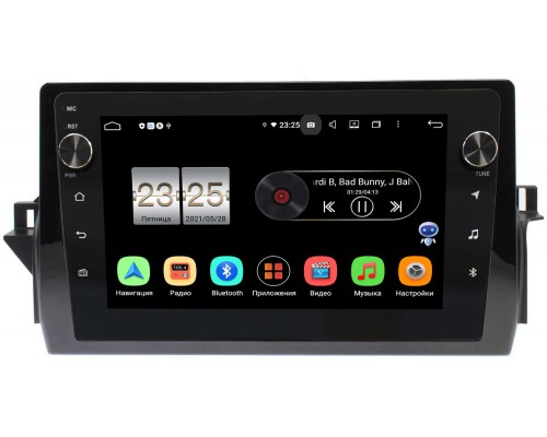 Toyota Camry XV70 2021+ (левый руль) Canbox BPX410-TK763 на Android 10 (4/32, DSP, IPS, с голосовым ассистентом, с крутилками)