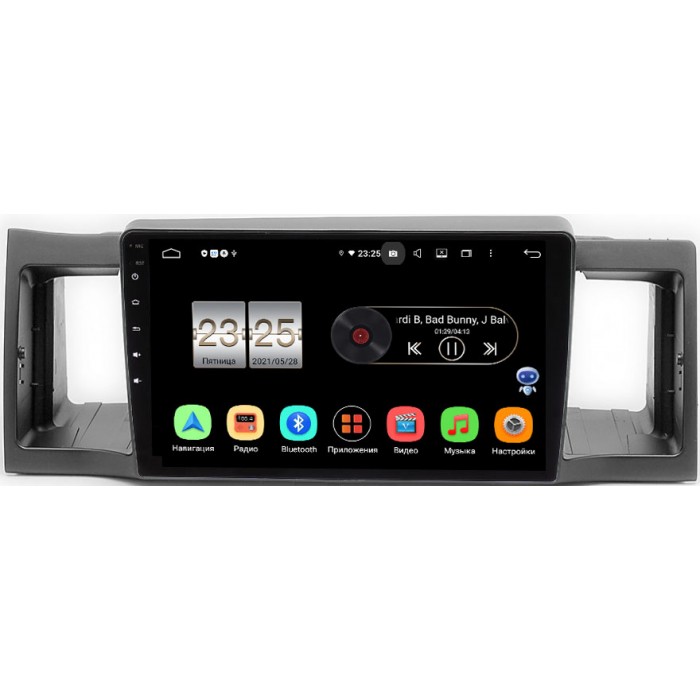 Штатная магнитола Geely FC (Vision) 2006-2011 Canbox PX409-9-044 на Android 10 (4/32, DSP, IPS, с голосовым ассистентом)