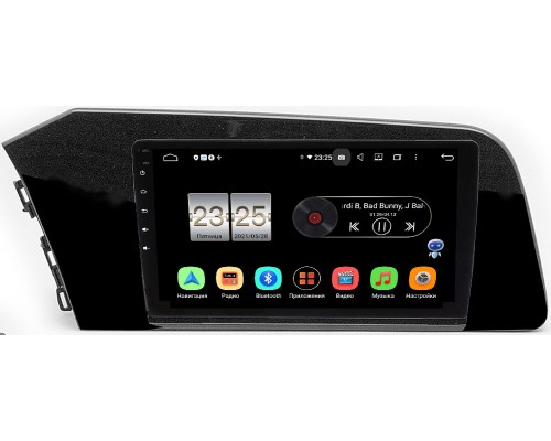 Hyundai Elantra VII (CN7) 2020-2021 Canbox PX409-9-1063 на Android 10 (4/32, DSP, IPS, с голосовым ассистентом)