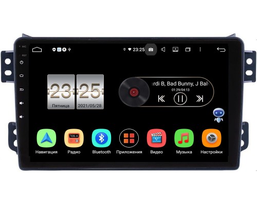 Suzuki Splash (2008-2012) Canbox PX409-9-370 на Android 10 (4/32, DSP, IPS, с голосовым ассистентом)