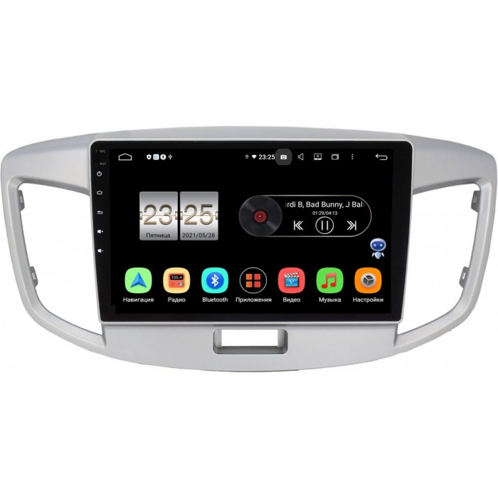 Штатная магнитола Suzuki Wagon R V (2014-2017) Canbox PX409-616 на Android 10 (4/32, DSP, IPS, с голосовым ассистентом)
