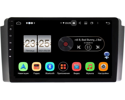 SsangYong Rexton 2001-2007 Canbox PX409-SY020N на Android 10 (4/32, DSP, IPS, с голосовым ассистентом)