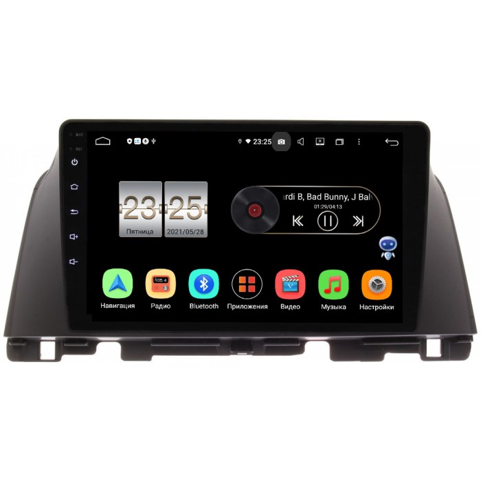Штатная магнитола Kia Optima IV 2015-2021 для авто без камеры Canbox PX610-10-647 на Android 10 (4/64, DSP, IPS, с голосовым ассистентом)