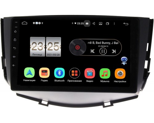 Lifan X60 I 2012-2016 (матовая) Canbox PX409-9053 на Android 10 (4/32, DSP, IPS, с голосовым ассистентом)