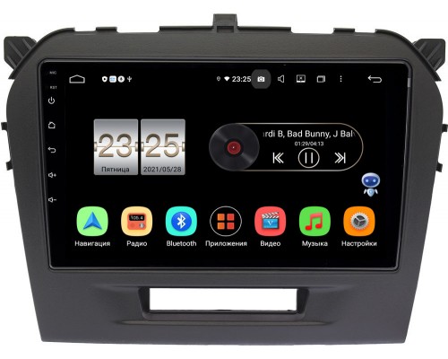 Suzuki Vitara IV 2014-2021 Canbox PX409-9103 на Android 10 (4/32, DSP, IPS, с голосовым ассистентом)