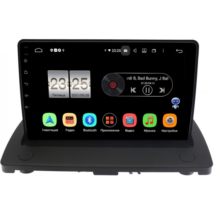 Штатная магнитола Volvo XC-90 I 2006-2014 Canbox PX409-9123 на Android 10 (4/32, DSP, IPS, с голосовым ассистентом)