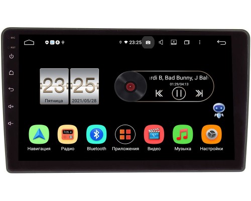 Lada Granta I, Kalina II 2013-2018 Canbox PX409-9146 на Android 10 (4/32, DSP, IPS, с голосовым ассистентом)