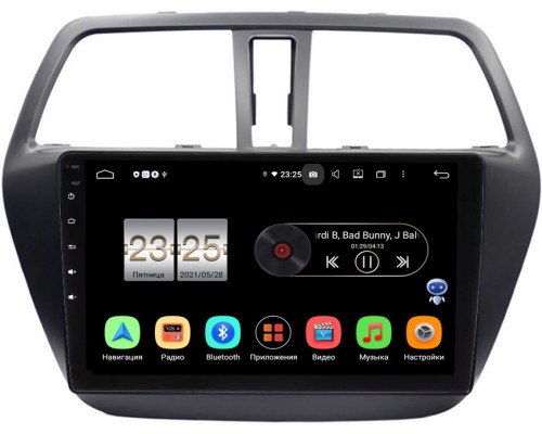 Suzuki SX4 II 2013-2021 Canbox PX409-9217 на Android 10 (4/32, DSP, IPS, с голосовым ассистентом)
