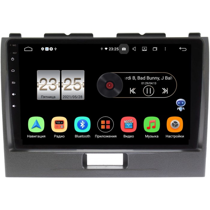 Штатная магнитола Suzuki Solio II (2011-2013) Canbox PX609-9280 на Android 10 (4/64, DSP, IPS, с голосовым ассистентом)