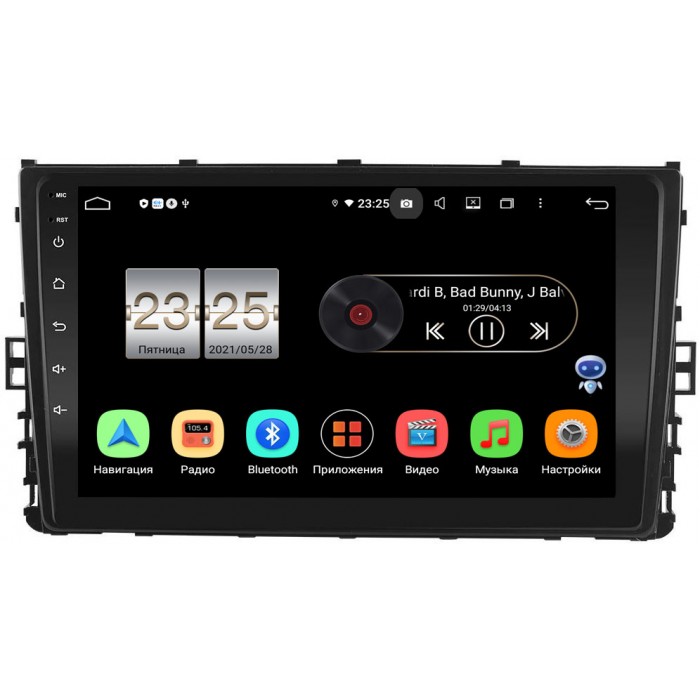 Штатная магнитола Volkswagen Jetta 2019+, Arteon 2019+, Tiguan 2016+, Passat B8 2015+, Teramont 2017+, Transporter T6 2020+, Caravelle T6 2019+ Canbox PX409-9299 на Android 10 (4/32, DSP, IPS, с голосовым ассистентом)