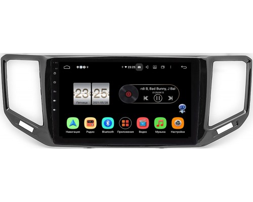 Volkswagen Teramont 2017-2021 (глянец) Canbox PX610-10-054 на Android 10 (4/64, DSP, IPS, с голосовым ассистентом)