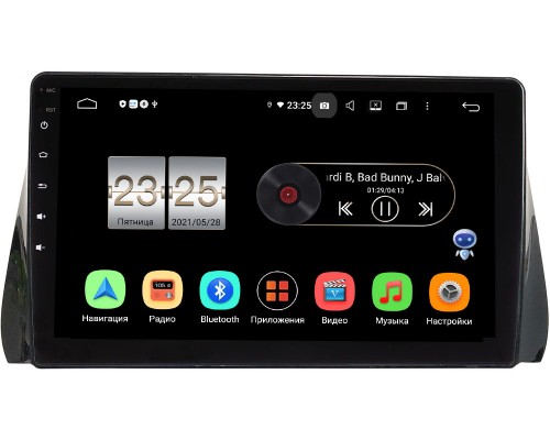 Toyota Prius IV (XW50) 2015-2021 Canbox PX610-10-684 на Android 10 (4/64, DSP, IPS, с голосовым ассистентом)