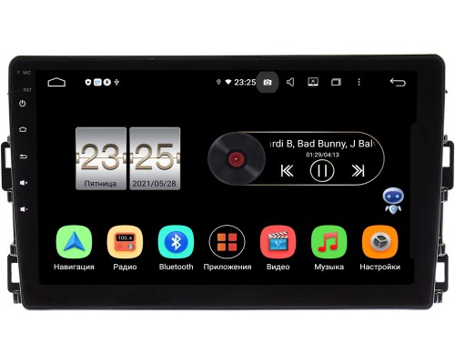 Toyota Allion II, Premio II (T26) 2016-2021 Canbox PX610-TO330T на Android 10 (4/64, DSP, IPS, с голосовым ассистентом)