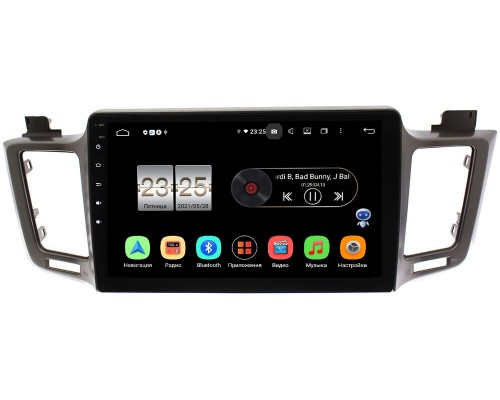 Toyota RAV4 (CA40) 2013-2019 Canbox PX610-1002 (для авто с одной камерой) на Android 10 (4/64, DSP, IPS, с голосовым ассистентом)