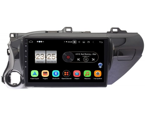 Toyota Hilux VIII 2015-2021 Canbox PX610-1056 на Android 10 (4/64, DSP, IPS, с голосовым ассистентом) (для любой комплектации)