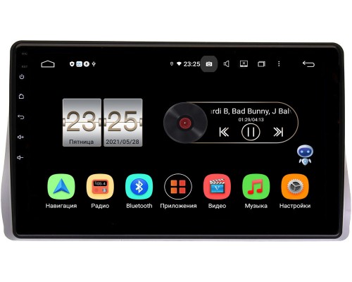 Toyota Wish II 2009-2017 Canbox PX610-1066 на Android 10 (4/64, DSP, IPS, с голосовым ассистентом)