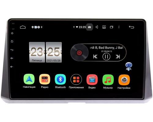 Toyota Corolla XII 2019-2021 Canbox PX610-1078 на Android 10 (4/64, DSP, IPS, с голосовым ассистентом)