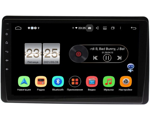Renault Arkana I 2019-2020 Canbox PX610-1095 на Android 10 (4/64, DSP, IPS, с голосовым ассистентом)