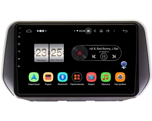 Hyundai Santa Fe IV 2018-2021 Canbox PX610-10-1137 на Android 10 (4/64, DSP, IPS, с голосовым ассистентом)