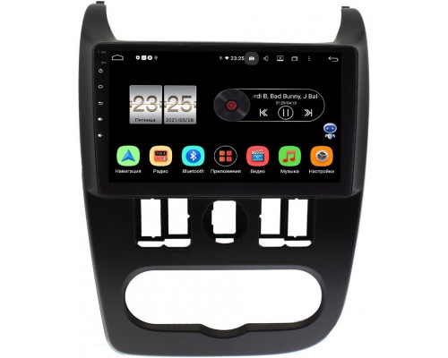 Lada Largus 2012-2021 Canbox PX409-1163 на Android 10 (4/32, DSP, IPS, с голосовым ассистентом)