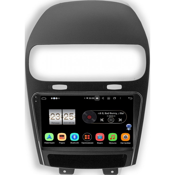 Штатная магнитола Canbox PX409-1171 для Fiat Freemont (2011-2016) на Android 10 (4/32, DSP, IPS, с голосовым ассистентом)