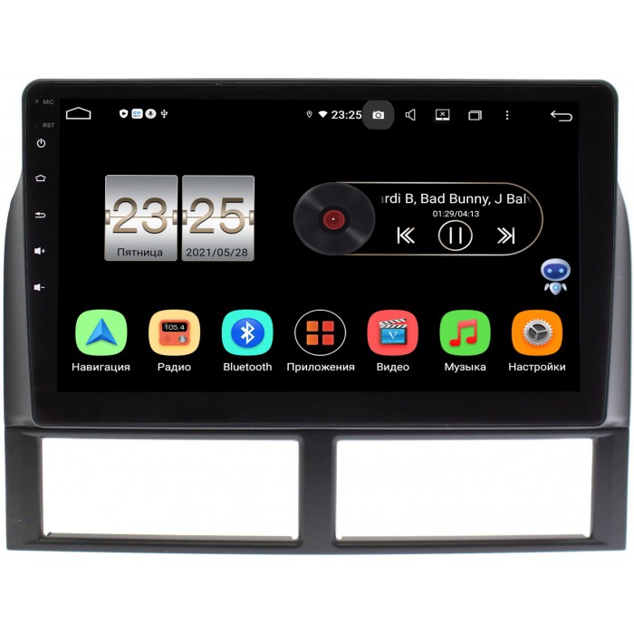 Штатная магнитола Canbox PX609-1192 для Jeep Grand Cherokee II (WJ) 1999-2004 на Android 10 (4/64, DSP, IPS, с голосовым ассистентом)