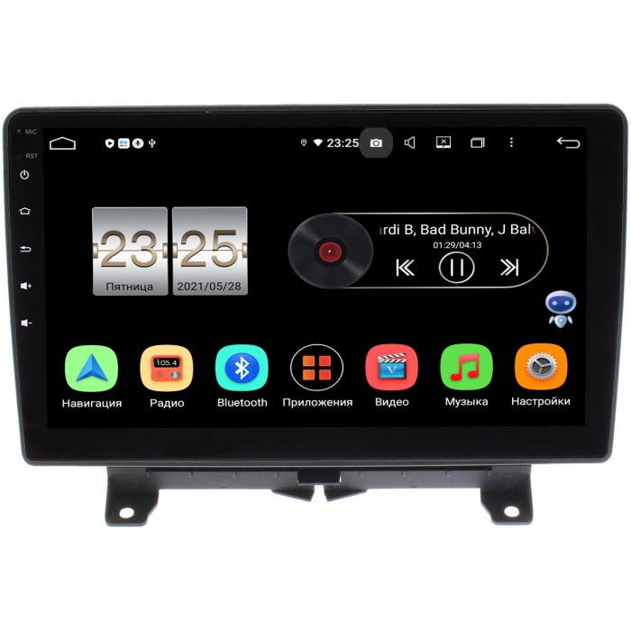 Штатная магнитола Canbox PX609-1204 для Land Rover Range Rover Sport 2005-2009 на Android 10 (4/64, DSP, IPS, с голосовым ассистентом)