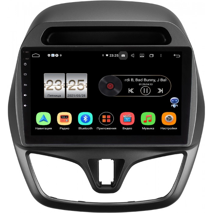 Штатная магнитола Chevrolet Spark IV 2015-2018 Canbox PX409-1235 на Android 10 (4/32, DSP, IPS)