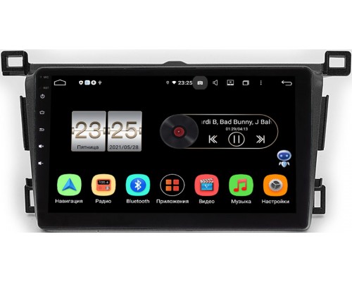 Toyota RAV4 (CA40) 2013-2019 Canbox PX409-1285 на Android 10 (4/32, DSP, IPS, с голосовым ассистентом)