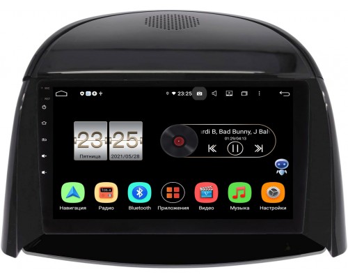 Renault Koleos I 2008-2016 Canbox PX409-1306 на Android 10 (4/32, DSP, IPS, с голосовым ассистентом)