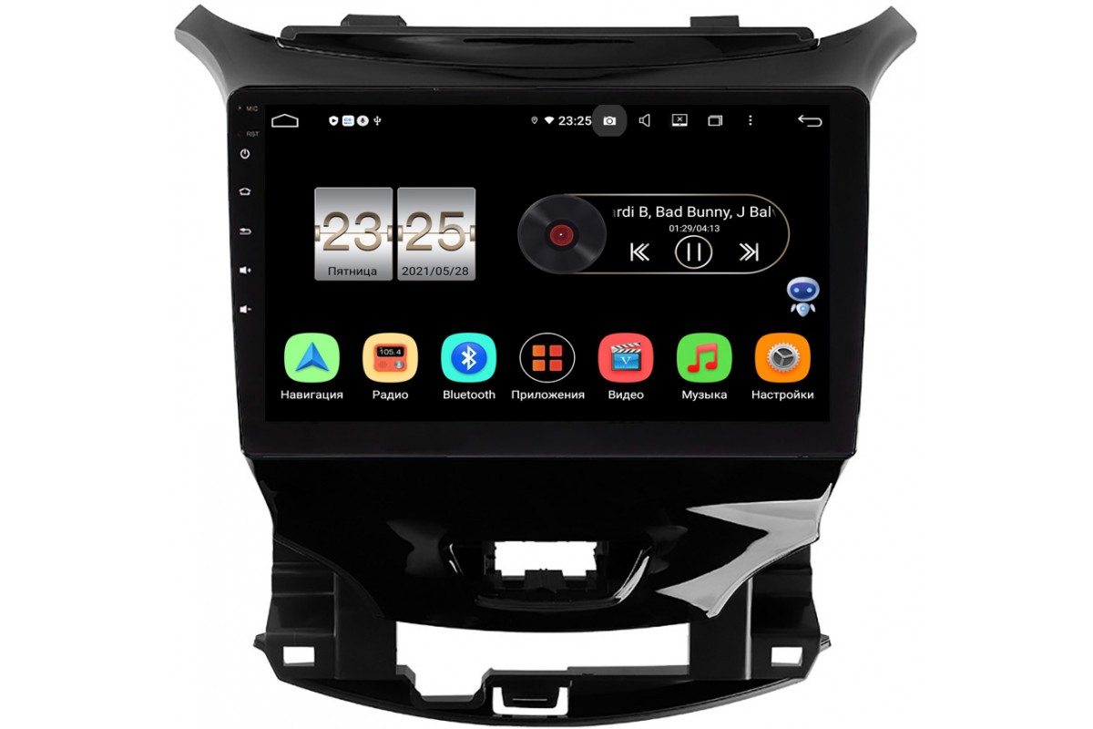 Штатная магнитола Canbox PX609-2113 для Chevrolet Cruze II 2015-2022 на  Android 10 (4/64, DSP, IPS, с голосовым ассистентом) Купить