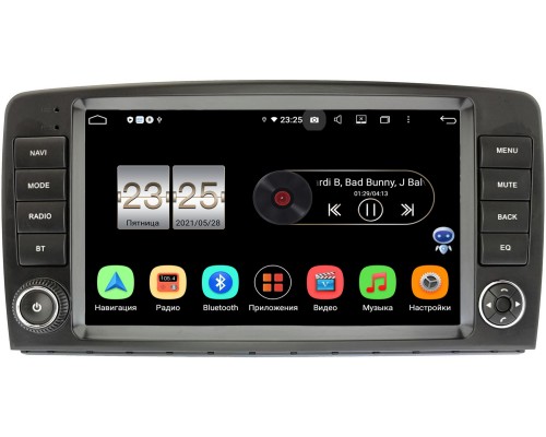 Mercedes R-klasse Canbox PX409-5378 на Android 10 (4/32, DSP, IPS, с голосовым ассистентом)