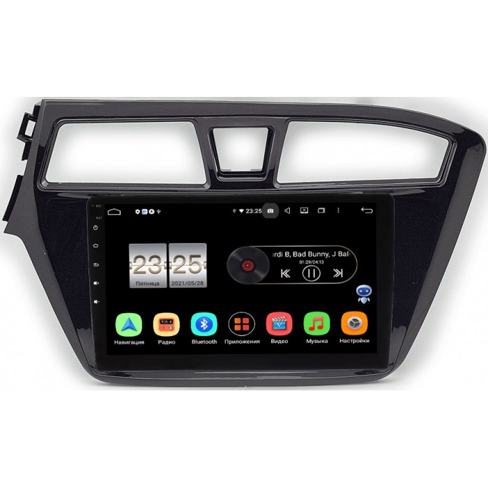 Штатная магнитола Hyundai i20 II 2014-2018 Canbox PX409-578 на Android 10 (4/32, DSP, IPS, с голосовым ассистентом)