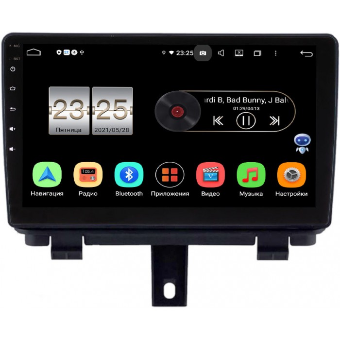 Штатная магнитола Audi Q3 (8U) 2011-2018 Canbox PX409-AUDIQ3 на Android 10 (4/32, DSP, IPS, с голосовым ассистентом)