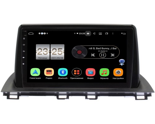 Mazda 3 III 2013-2018 Canbox PX409-MA058N на Android 10 (4/32, DSP, IPS, с голосовым ассистентом)