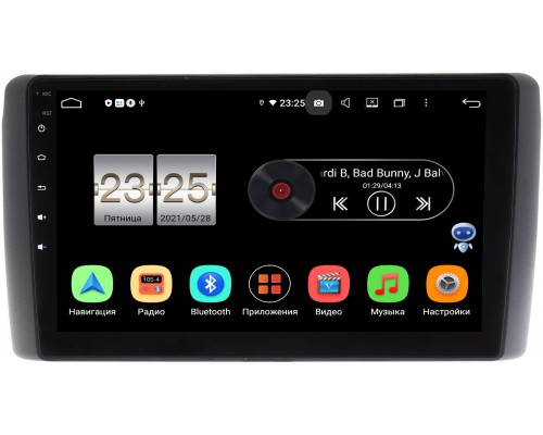 Nissan Leaf (2010-2017) Canbox PX409-NI127N на Android 10 (4/32, DSP, IPS, с голосовым ассистентом)