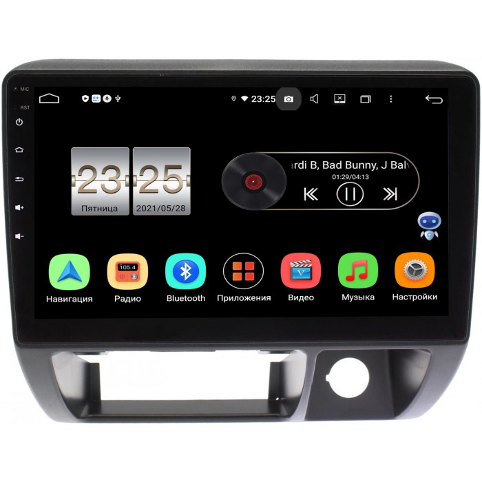 Штатная магнитола Suzuki Jimny III 1998-2005 Canbox PX609-SU091N на Android 10 (4/64, DSP, IPS, с голосовым ассистентом)