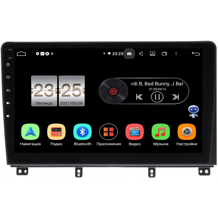 Штатная магнитола Peugeot 3008 (2009-2016) Canbox PX410-020 на Android 10 (4/32, DSP, IPS)