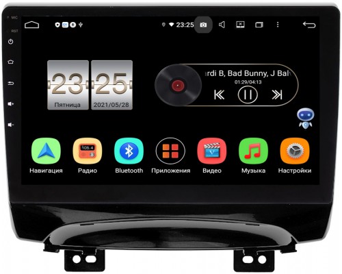 JAC S3 2014-2022 Canbox PX610-1146 на Android 10 (4/64, DSP, IPS, с голосовым ассистентом)