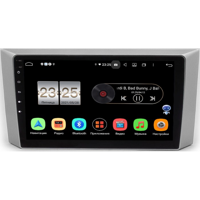 Штатная магнитола Canbox PX410-1212 для Foton Tunland (2011-2018) на Android 10 (4/32, DSP, IPS, с голосовым ассистентом)