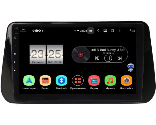 Hyundai Santa Fe IV 2020-2022 Canbox PX610-1309 на Android 10 (4/64, DSP, IPS, с голосовым ассистентом)