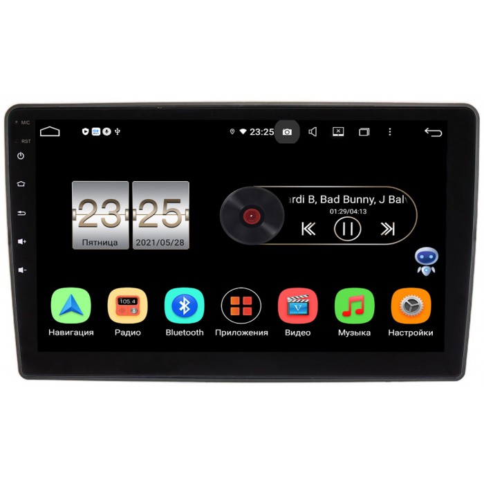 Штатная магнитола Fiat 500L (2012-2017) Canbox PX410-1323 на Android 10 (4/32, DSP, IPS)