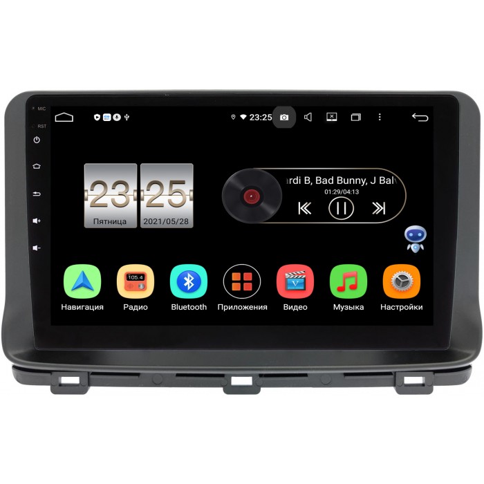 Штатная магнитола Kia Ceed 3 (2018-2022) Canbox PX410-193 на Android 10 (4/32, DSP, IPS)