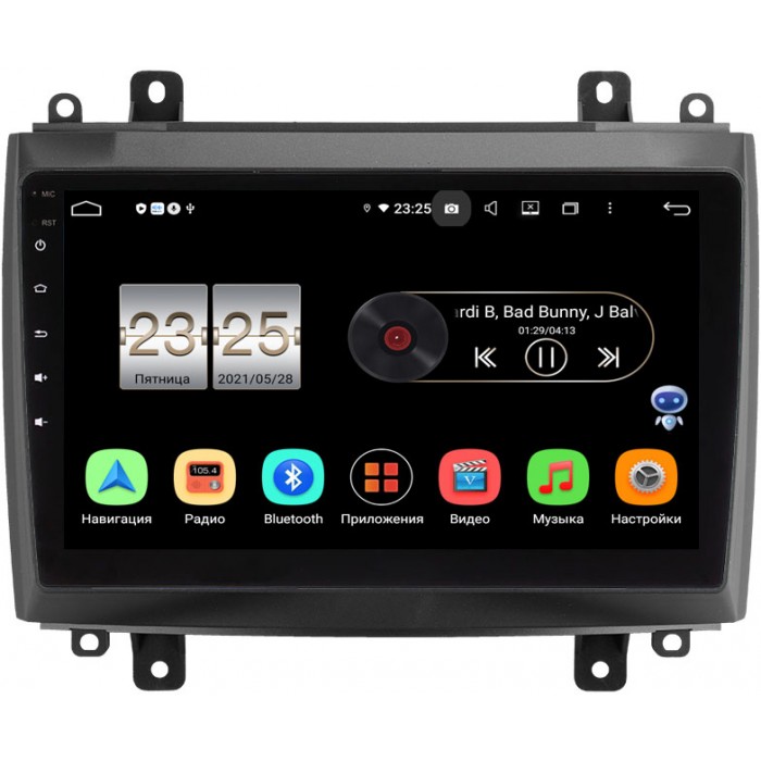 Штатная магнитола Canbox PX410-3528 для Cadillac CTS, SRX 2003-2009 на Android 10 (4/32, DSP, IPS, с голосовым ассистентом)