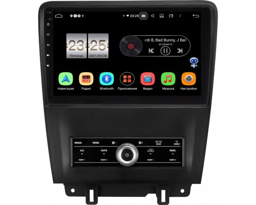 Ford Mustang V 2009-2014 Canbox PX610-6175 на Android 10 (4/64, DSP, IPS, с голосовым ассистентом)
