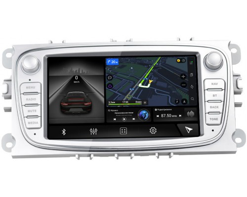 Ford C-MAX I 2007-2010 Canbox 8802-2/32 на Android 10 (4G-SIM, DSP, IPS) (серая)