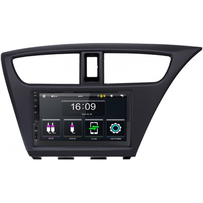 Штатная магнитола Honda Civic 9 (IX) 2011-2015 Hatchback (правый руль) Canbox 2783-RP-11-344-257 MP5