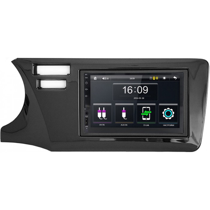Штатная магнитола Honda Grace 2014-2021 (левый руль, с системой SRS) Canbox 2783-RP-11-698-278 MP5