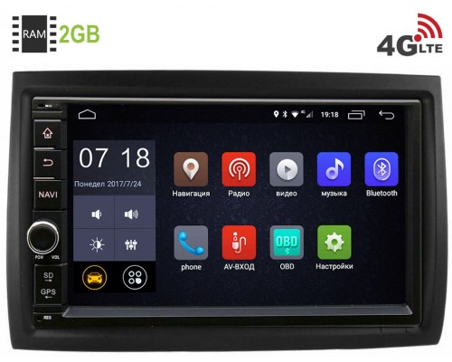 Citroen Jumper 2006-2017 Canbox 1968-RP-11-354-70 Android 8.1 (4G LTE 2GB)