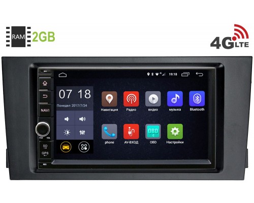 Audi A6, S6, RS6 2002-2005 Canbox 2871-RP-ADA602C-63 Android 8.1 (4G LTE 2GB)